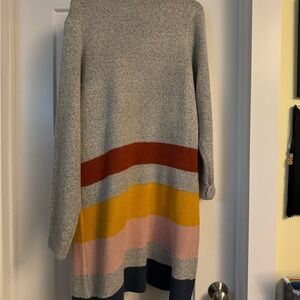 APT 9. Long Cardigan Open Sweater.